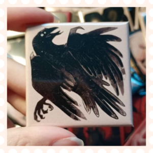 Przypinka 50x50mm Kłobuk