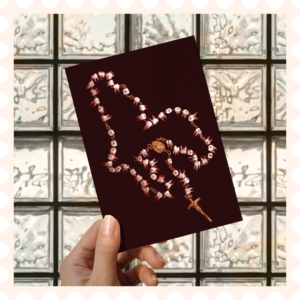 Pocztówka Różaniec z zębów