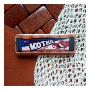 OUTLET Przypinka 25×70 mm Kotełek