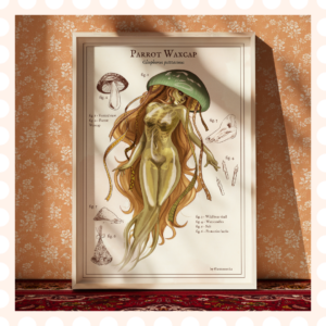 Plakat Parrot Waxcap