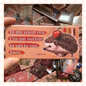 Przypinka 54×120 mm In my silent era