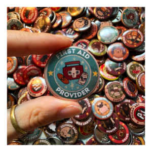 Przypinka 32 mm First Aid Provider