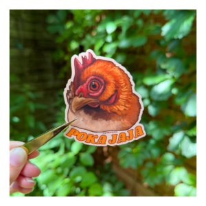 Naklejka Poka jaja