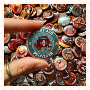 Przypinka 32 mm First Aid Provider
