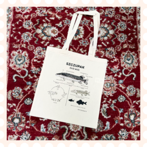 Tote bag Szczupak król wód