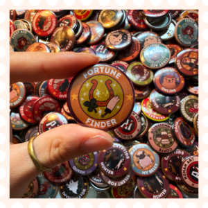 Przypinka 32 mm Fortune Finder
