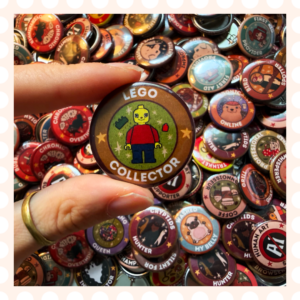 Przypinka 32 mm Lego Collector