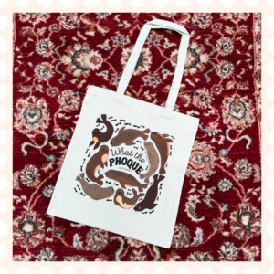 Tote bag What the phoque