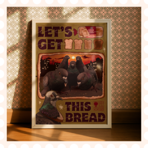 Plakat Let’s get this bread